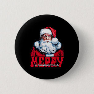 Merry Trumpmas Santa Trump Christmas Pajamas Funny 6 Cm Round Badge