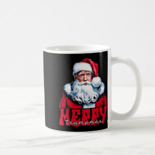 Merry Trumpmas Santa Trump Christmas Pajamas Funny Coffee Mug