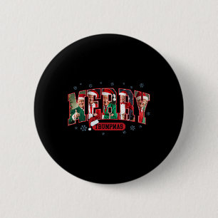 Merry Trumpmas Santa Trump Christmas Pyjamas Funny 6 Cm Round Badge