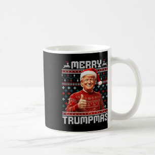 Merry Trumpmas Santa Trump Christmas Pyjamas Ugly Coffee Mug