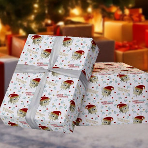 Merry Vegan Christmas, Funny Tofu Quote Wrapping Paper