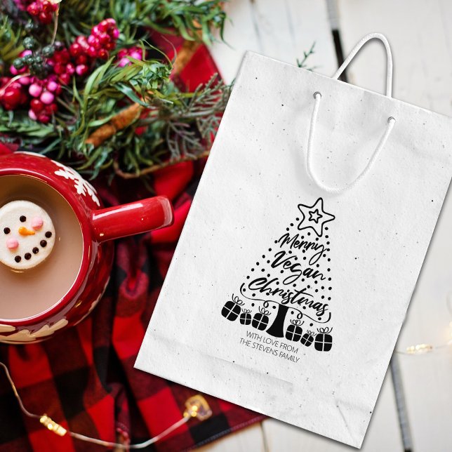 Merry Vegan Christmas  Rubber Stamp (Creator Uploaded)