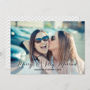 Merry & Very Married Couples Holiday Card