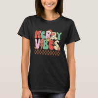 Merry Vibes Retro Christmas Candy Cane Christmas v