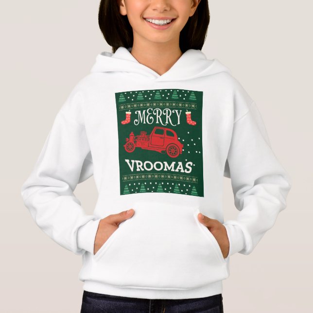MERRY VROOMAS - CHRISTMAS UGLY SWEATER (Front)