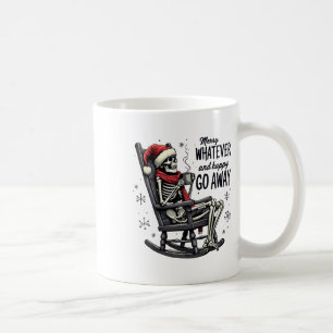 Merry Whatever And Happy Go Away Christmas Funny Q Coffee Mug