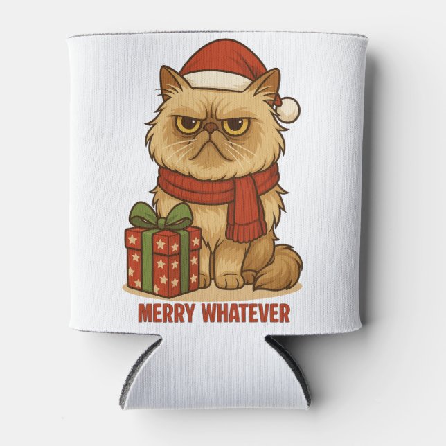 Merry Whatever Can Coooler Cooler (Front)