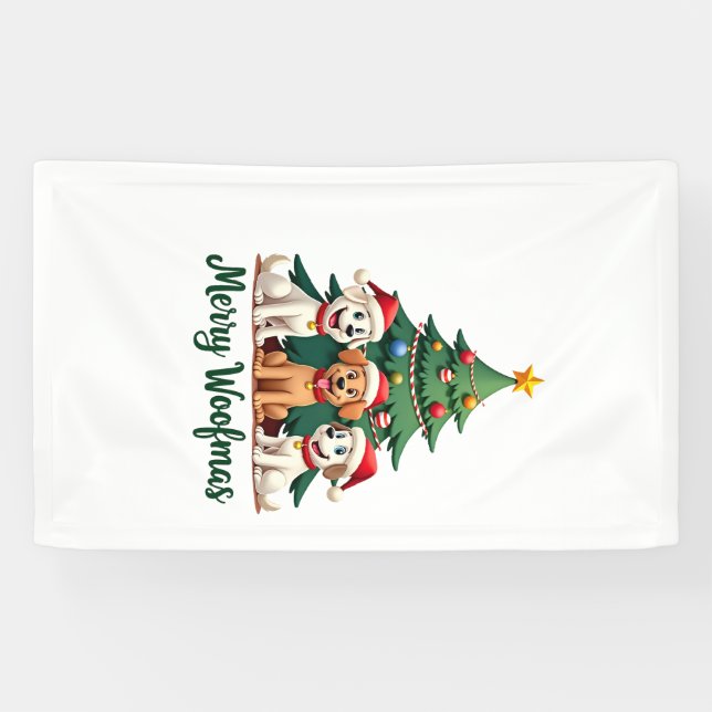 Merry Woofmas (2) Banner (Horizontal)