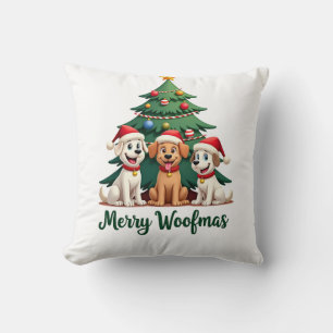 Merry Woofmas (2) Cushion