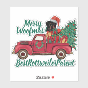 Merry Woofmas! Best Rottweiler Parent Personalised