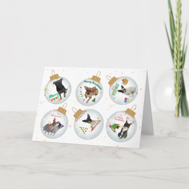 Merry - Woofmas Christmas Card (Front)