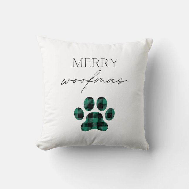 Merry Woofmas Cushion (Front)