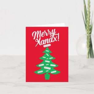 MERRY XANAX! THANK YOU CARD