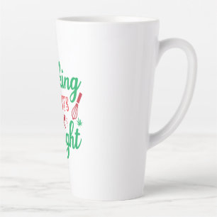 Merry Xmas Baking Spirits Bright Latte Mug