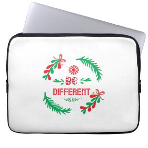 Merry Xmas Christmas Be Different Laptop Sleeve