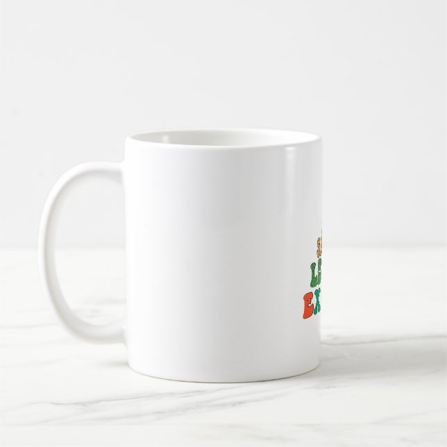 Merry Xmas Dear Santa Let Me Explain Coffee Mug (Left)