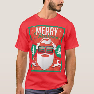 Merry Xmas Deejay Funny Family DJ Christmas D T-Shirt