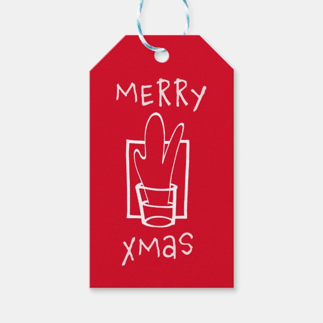 Merry Xmas Gift Tags (Front)