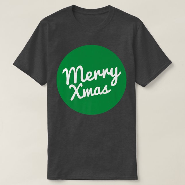 Merry Xmas Happy Holidays Greetings Pajama Santa  T-Shirt (Design Front)