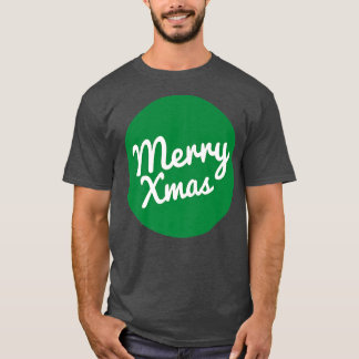 Merry Xmas Happy Holidays Greetings Pajama Santa  T-Shirt