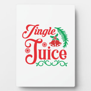 Merry Xmas Happy Jingle Juice Plaque