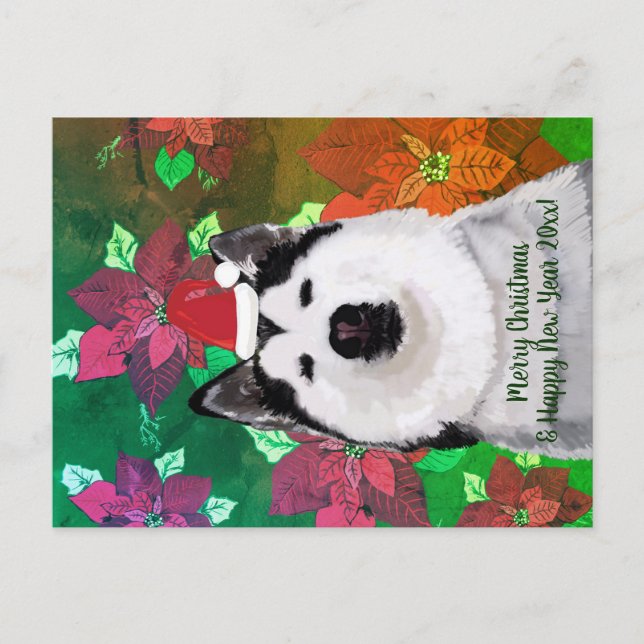 Merry Xmas, Happy New Year  Postcard (Front)