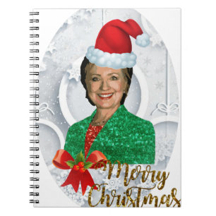 merry xmas Hillary clinton Notebook
