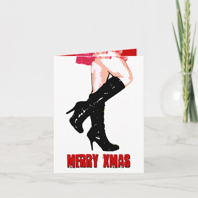 Merry xmas holiday card (Front)