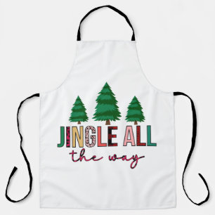 Merry Xmas Jingle All The Way Apron