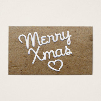 Merry Xmas Piping Gift Tag 2