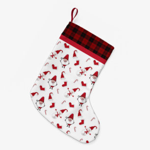 MERRY XMAS SANTA SMALL CHRISTMAS STOCKING