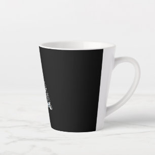 Merry Xmas The Nightmare Christmas Tree Latte Mug