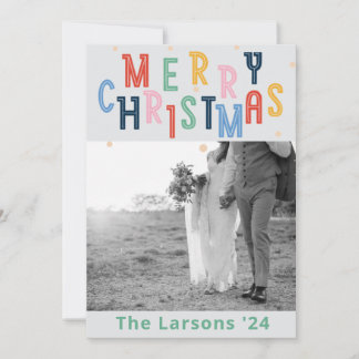 Merry's colorful Christmas Card