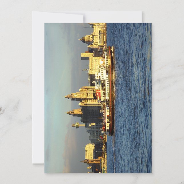 Mersey Ferry & Liverpool Waterfront (Front)