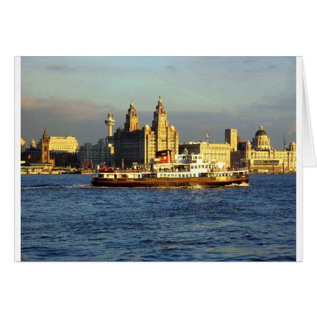 Mersey Ferry & Liverpool Waterfront (Front Horizontal)