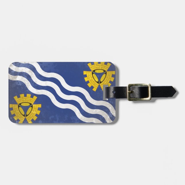 Merseyside Luggage Tag (Front Horizontal)