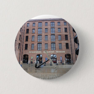 Merseyside Maritime Museum 6 Cm Round Badge