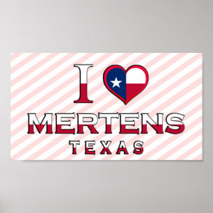 Mertens, Texas Poster