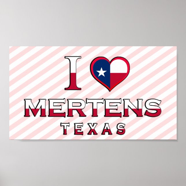 Mertens, Texas Poster (Front)