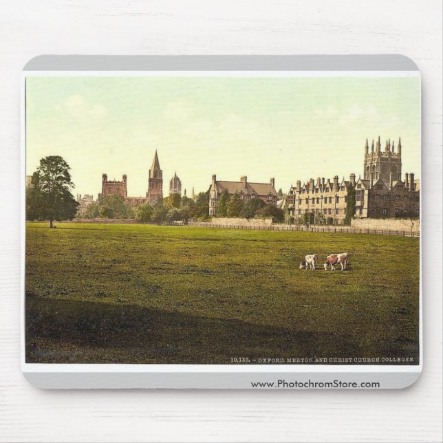 Merton and Christ Church College, Oxford, England Mouse Pad (Front)