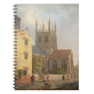 Merton College, Oxford, 1771 (oil on canvas) Notebook