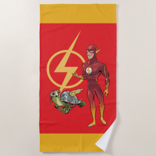 Merton & The Flash Beach Towel