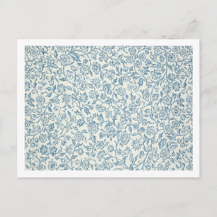 Merton, wallpaper design postcard