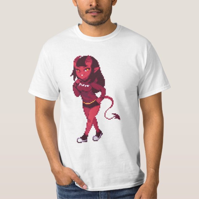 Meru the succubus anime T-Shirt (Front)