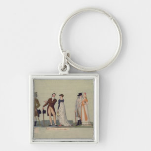 Merveilleuse...Incroyable promenading Key Ring