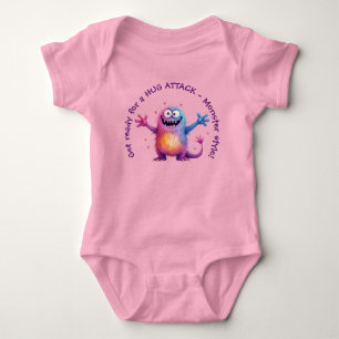 Mervin: The Huggable Monster Baby Bodysuit