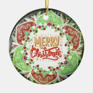 Mery Christmas ornament 