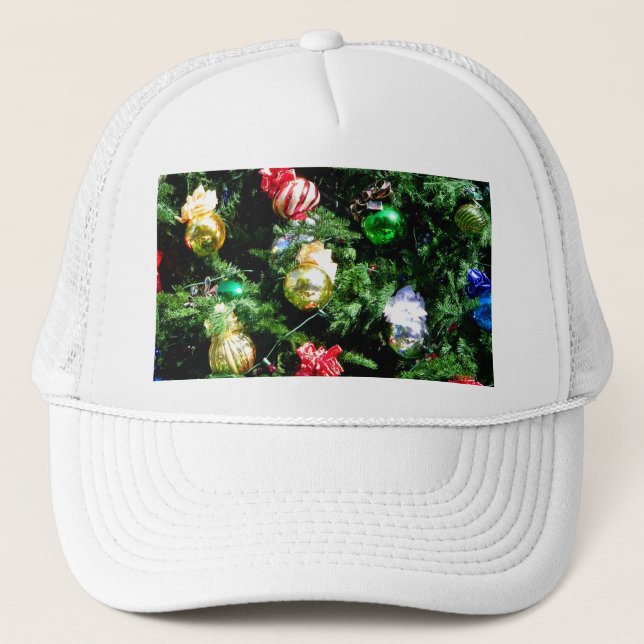 Meryy Christmas_ Trucker Hat (Front)