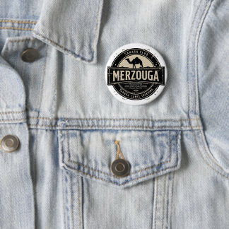 Merzouga Sahara Camel Ride Vintage Badge | Retro M