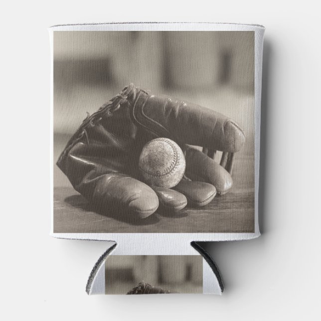 MES01BWD1 Ball in Mitt.tif Can Cooler (Front)